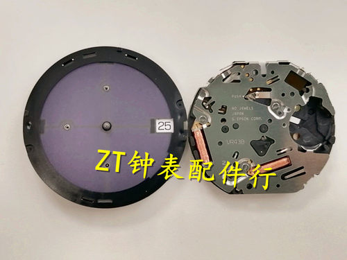 原装日本VR43A/VR43B VR42机芯光动能VR43单历太阳能机芯