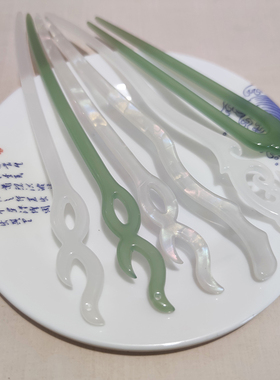 醉芙梦18mm玉骨遥醋酸簪子