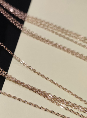 保色铜流苏链条古风发簪配件