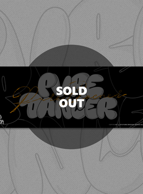 【SOLD OUT欣赏】PURE DANCER VOL.2 街舞赛事限定纪念毛巾涂鸦