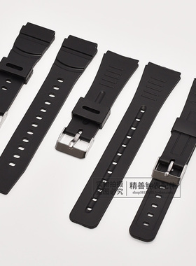 学生电子表硅胶带儿童橡胶塑料表带12 14 16 18 20 22mm手表配件