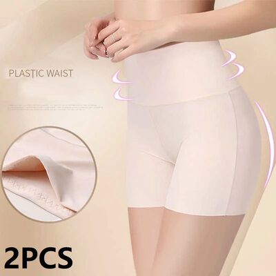 2PCS Safety Short Pants Protective Shorts Under The Skirt Un