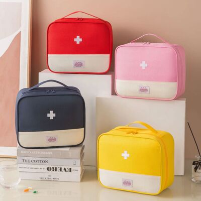 Portable Medicine Storage Bag Camping Emergency First Aid Ki