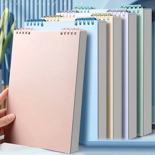 A5 Spiral Bound Notebook Set (Blue & Pink) - 21×14.2cm (8.2