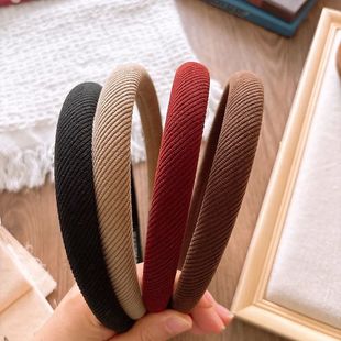 Sponge Simple Headband Hairbands Korean Scrunchies Winter