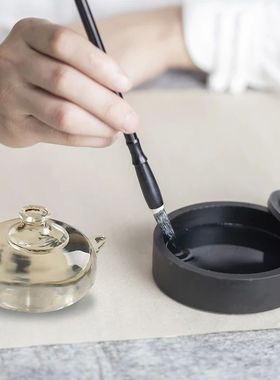 Inkstone Drop Calligraphy Four Treasures of The Study Water