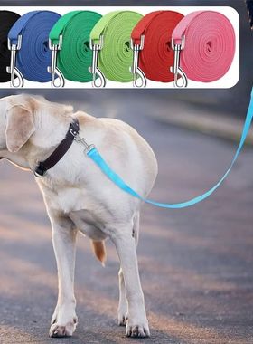 Nylon Dog Training Leashes Walking Pet Leash Rope Traction R