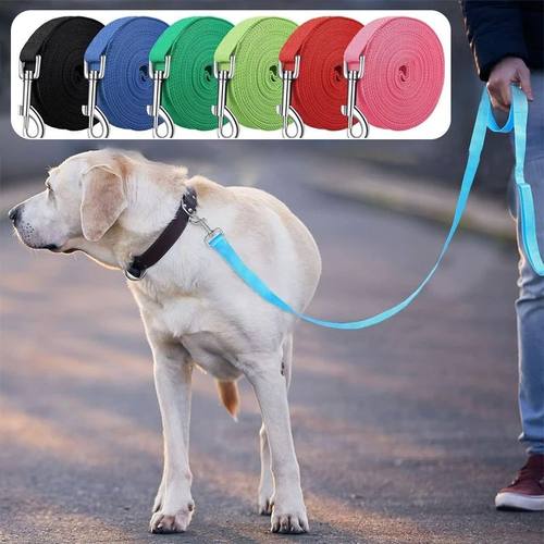 Nylon Dog Training Leashes Walking Pet Leash Rope Traction R