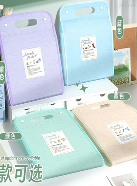 A4-sized portable document folder / exam paper bag