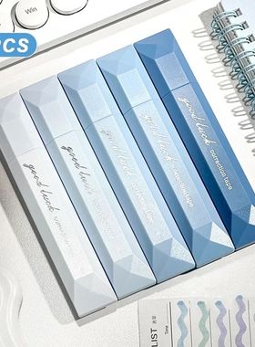 New 5Pcs 6/8M Gradient Color 5MM Correction Tape Affordable