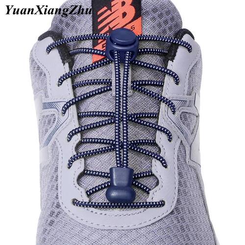 1Pair No Tie Shoe laces Quick Locks Shoelaces Without ties E