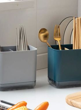 Drainer Bucket Organization Chopsticks Tube Tableware Storag