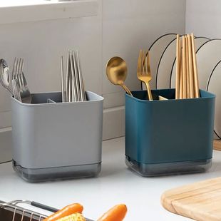 Drainer Bucket Organization Chopsticks Tube Tableware Storag