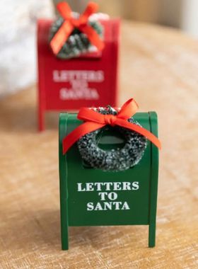 Letters To Santa Christmas Hanging Postbox Santa Claus Penda