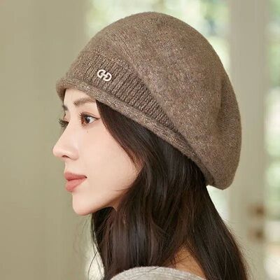 Women's Winter Knit Beret - Fashion  Hat Soft Warm Comfortab