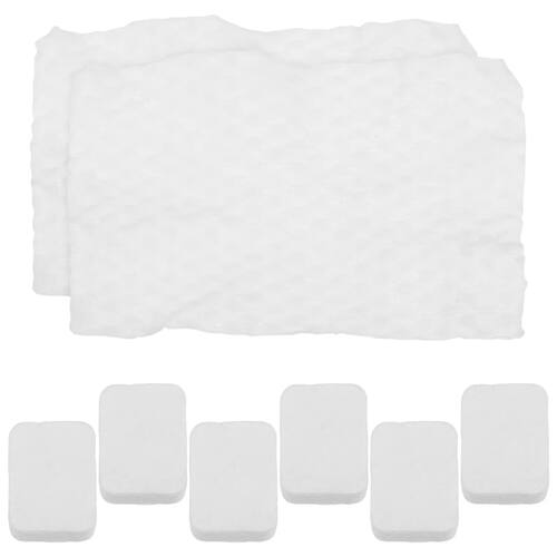 8Pcs Cotton Makeup Pads Thickened Pearl Pattern Soft Compres