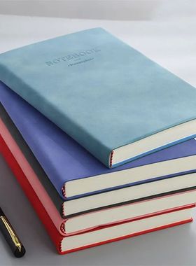 Office & Business Notebook Memo Notepad Soft Leather Cover T