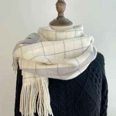 Fashion winter plaid scarf female autumn and winter everythi