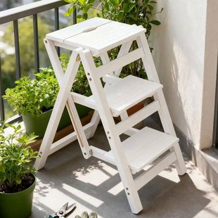 Wooden Stool for Portable Folding Adults Step