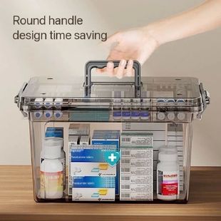 Large Size Household Multi-layer Storage Box, Medicine Box,