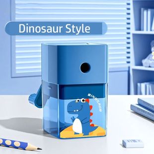 Pencil Sharpener Cartoon Dinosaur Pattern Mechanical Pencil
