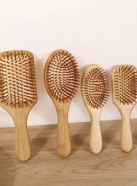 Premium Wooden Bamboo Hair Brush Improve Hair Growth Wood
