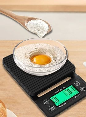 5/3kg LCD Kitchen Coffee Scale with Timing Digital Display T