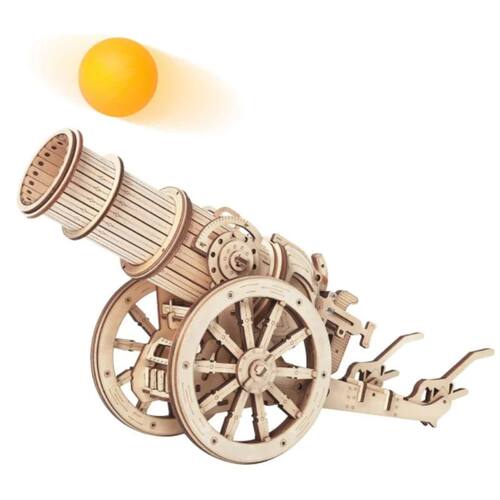 Robotime Rokr 3D Wooden Puzzles Cannon Toy Wooden Catapult M