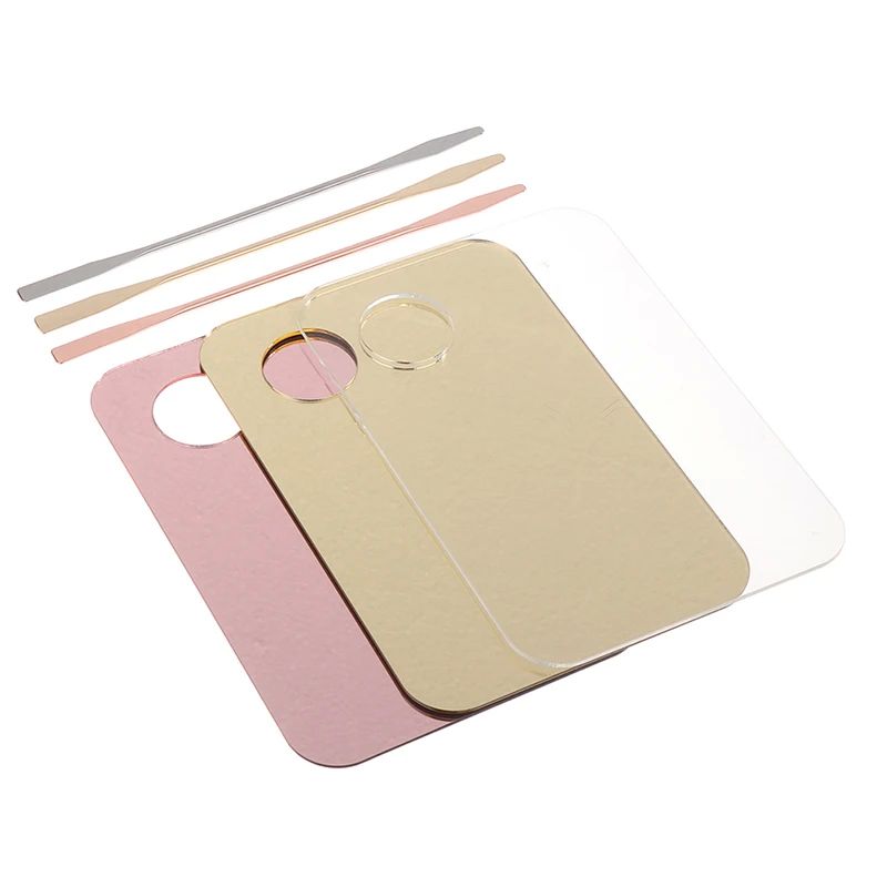 Acrylic Palette Spatula Rod Gel Foundation Eye Shadow Mixing