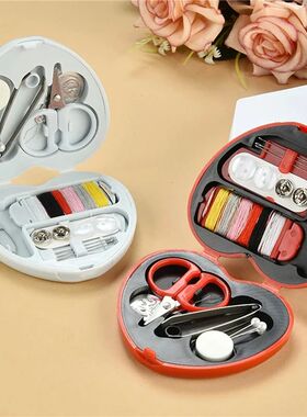 Portable Travel Mini Sewing Kit Buttons Pins Storage Boxes H