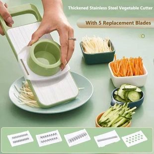 Manual Steel Vegetable Stainless Slicer Kitchen