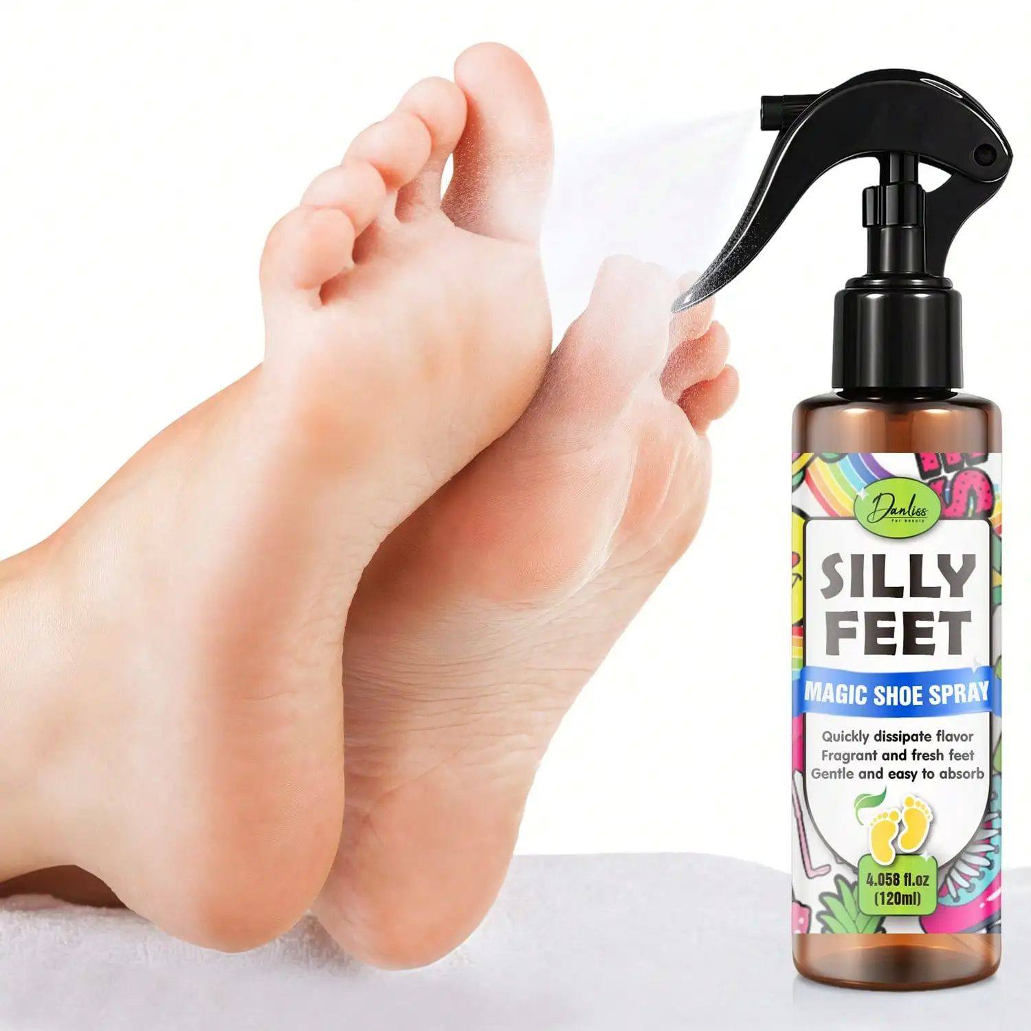 Fast Acting Foot and Shoe Deodorizer Spray, Instantly Neutra