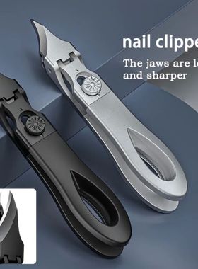 Professional Super Sharp Slanted Nail Clippers Opening Anti-