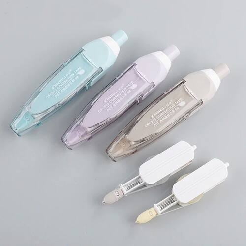 1 Card Push Type Correction Tape with Erasing and Muting Rep