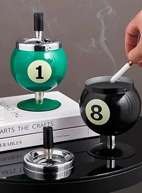 Creative Billiard Metal Ashtray Home Decoration Ashtray With