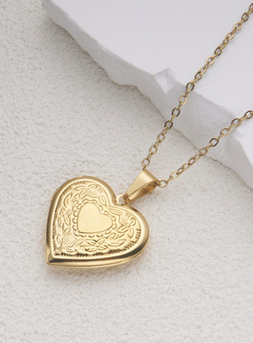 Stainless steel titanium steel pendant necklace