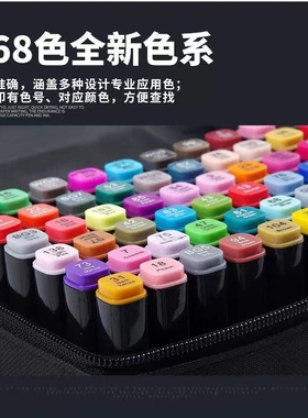 12/30/48/60/120 Color Marker Alcohol Felt Pen Manga Sketchin