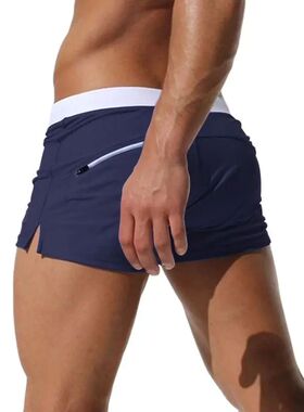 men's Swimwear Low Waist Surfing Trunk swim short sexy perso