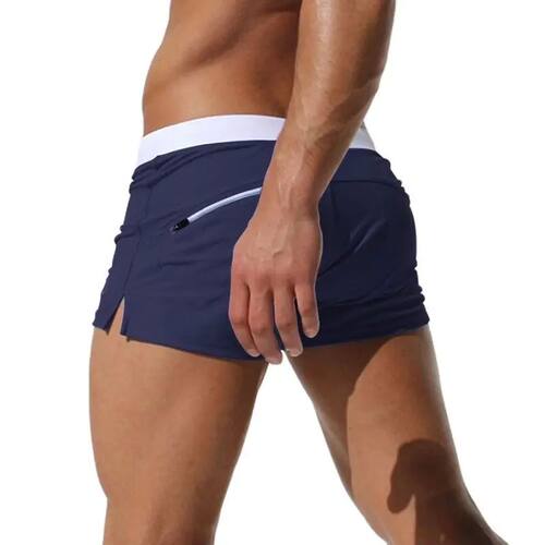 men's Swimwear Low Waist Surfing Trunk swim short sexy perso