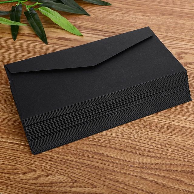1/6/12 PCS Classical White Black Kraft Blank Mini Paper Wind