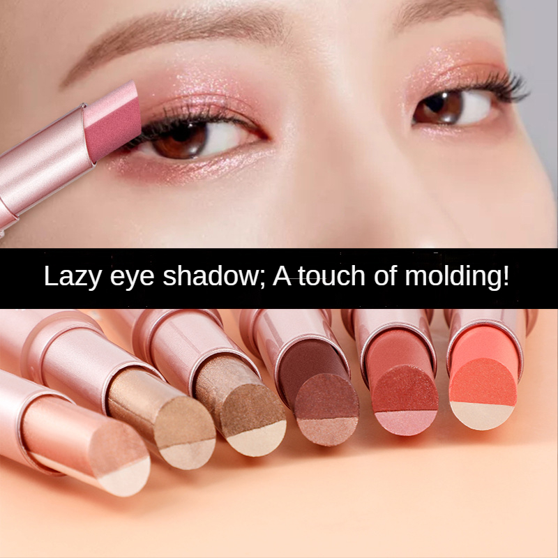 High Quality Double Color Gradient Eye Shadow Stick Matte Ey