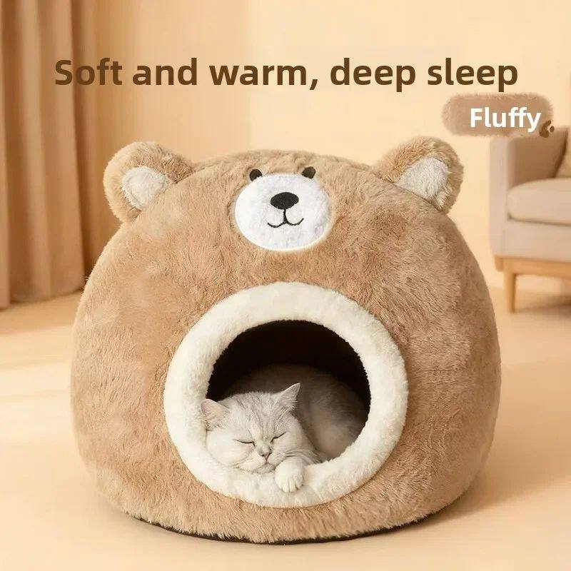 Cat nest autumn and winter pet nest cat house cat bed house