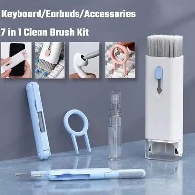 7 In 1 Computer Keyboard Cleaner Brush Kit Earphone Cleaning