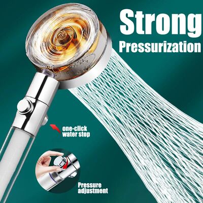 Propeller Showerhead Water-saving Bathroom Shower Accessory