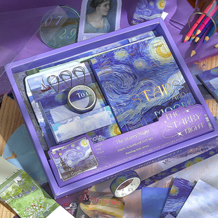 Hand Ledger Gift set with hand gift Student literary noteboo