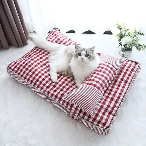 Cat Mat Winter Warm Beds Cats Cushions Kitten Bed Houses and