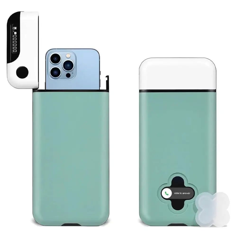 Smart Phone Lock Box Timer Bag Portable Mobile Phone Safe Lo