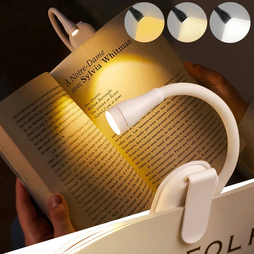 Rechargeable Book Light Reading Lights for Books in Bed Led