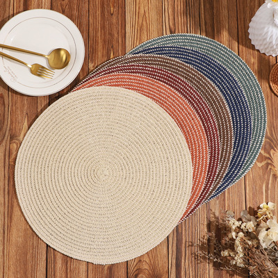 Anti scald and heat-insulating Western food mat