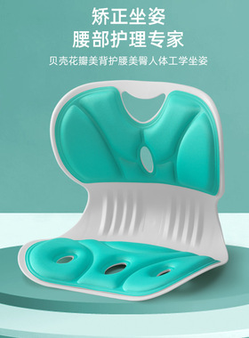 Back support cushion, seating pad, office cushion